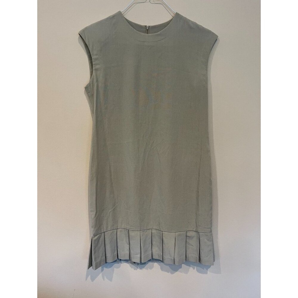 Tan‎ Ruffle Hem Dress